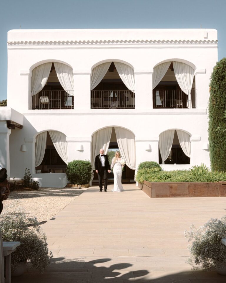 Ca Na Xica, a stunning boutique wedding venue in Ibiza with Mediterranean charm.