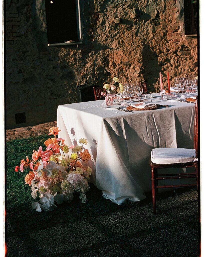 Dreamy destination wedding photography at Antico Convento by Chloe David.