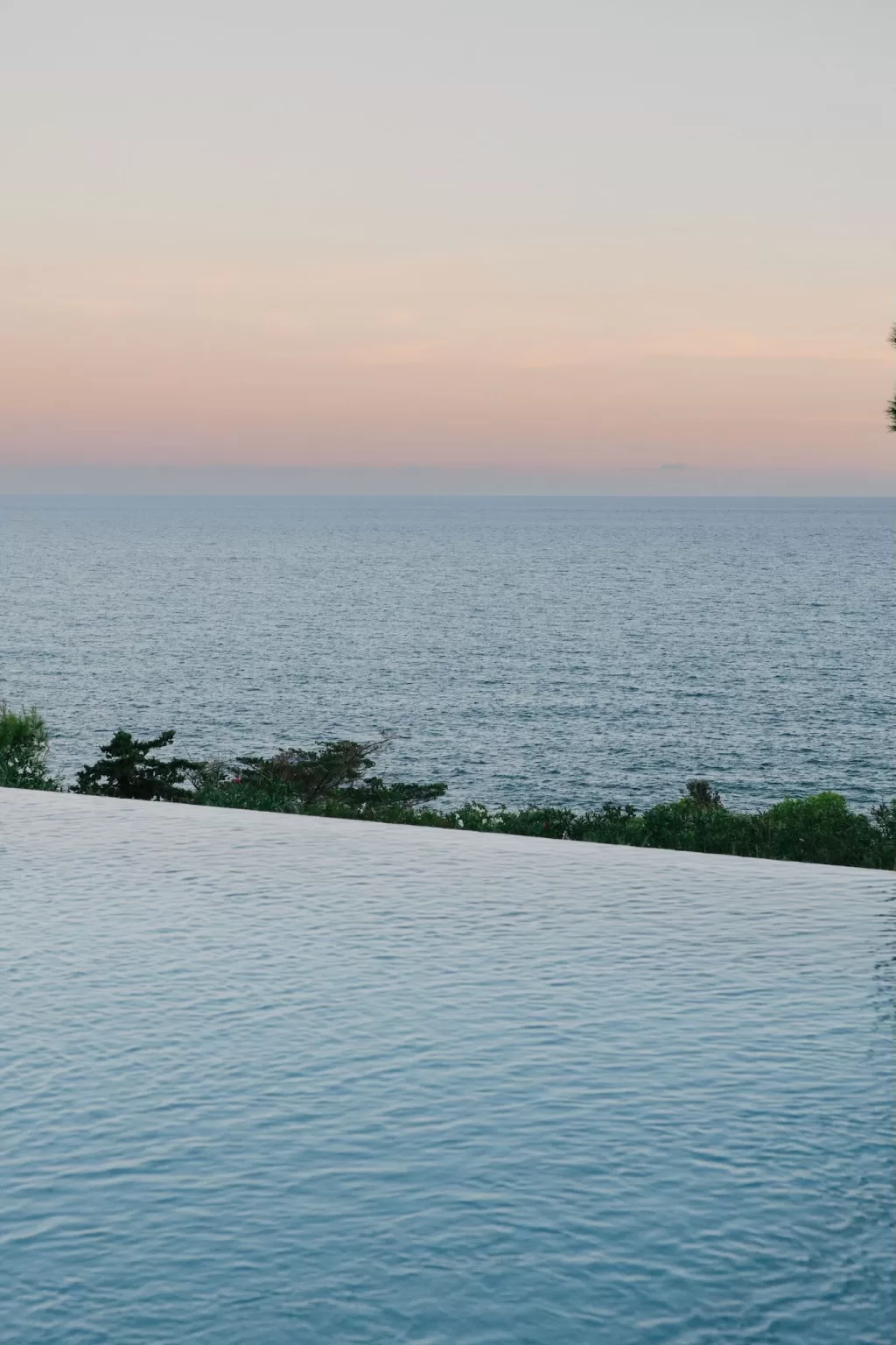 Sea view wedding ceremony setup at Masía Casa Del Mar.