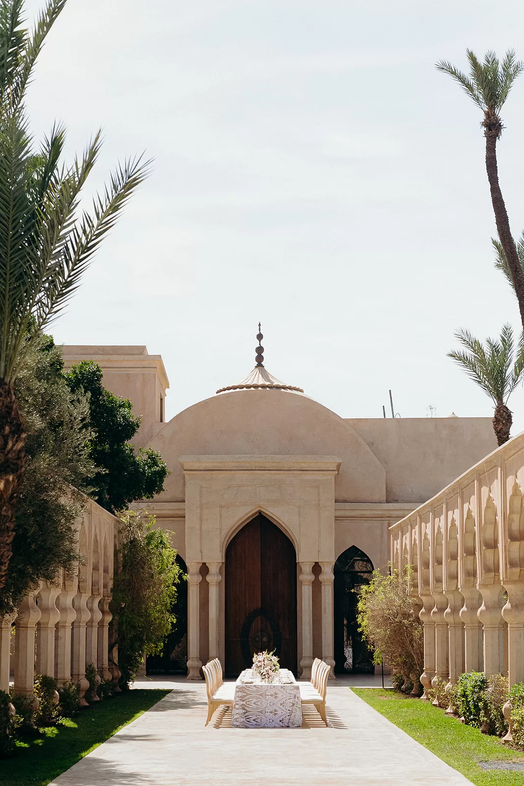 An Architectural Approach to Destination Weddings at Palais Namaskar in ...
